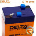 Аккумуляторная батарея Delta DTM 6045 (6V / 4.5Ah)